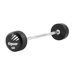 Tiguar barbell prosty PU 40 kg