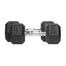Hantle THORN FIT Hex Rubber Dumbbell 2x10,0 kg