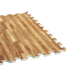 Zestaw mat ochronnych 8 sztuk, wzór drewna