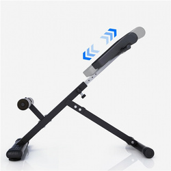 Ławeczka rzymska do treningu grzbietu (czarna)