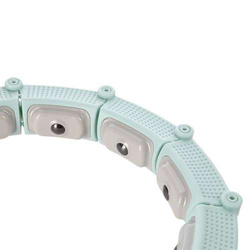 HULA HOP  HHM14  GREEN Z MAGNESAMI I OBCIĄŻNIKIEM + LICZNIK HMS