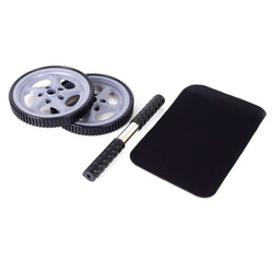 Wałek podwójny Profit z matą szaro-czarny DK 3218N