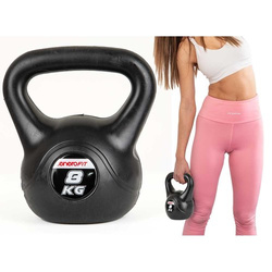 Hantla kompozytowa Kettlebell 8kg odważnik Eb Fit