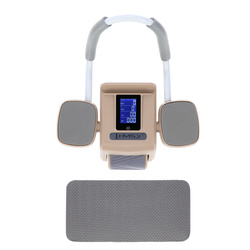 KA08 BROWN KÓŁKO ABS AUTOMATYCZNE KOŁO DO ĆWICZEŃ MIĘŚNI BRZUCHA Z PODPARCIEM