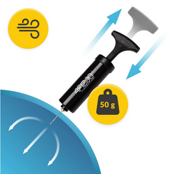 Piłka do pilatesu i rehabilitacji 22 cm niebieska 4fizjo