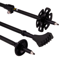 Kije Nordic walking w pokrowcu EVO Enero Pro czarny mat