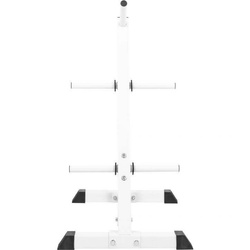 Stojak na obciążenia biały
