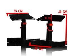 Kelton stojaki na hantle do rozpiętek (para) HS8
