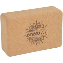 Korkowa kostka do ćwiczeń jogi