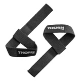 Paski do podnoszenia ciężarów THORN FIT Lifting straps cotton black