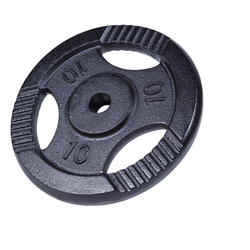 Obciążenie żeliwne typu Gripper 10kg, czarne