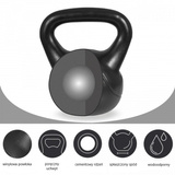 2kg Winylowe Kettlebell