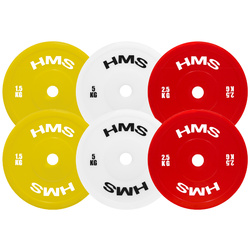 TPP02 RED TALERZ OLIMPIJSKI PE 2 x 2.5 KG HMS