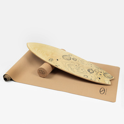 Zestaw Balance Board deska + wałek + mata SMJ sport YG02