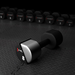 HPT08 2 x 8 KG HANTLE POLIURETANOWE TPU HMS