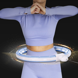  Hula  Hop  HHM15  BLUE z magnesem i obciążnikiem + licznik hms