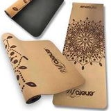 Korkowa mata do ćwiczeń jogi