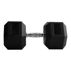 Hantel THORN FIT Hex Rubber Dumbbell 45,0 kg