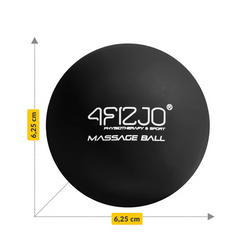 Piłka do masażu Lacrosse Massage Ball czarna 4fizjo 
