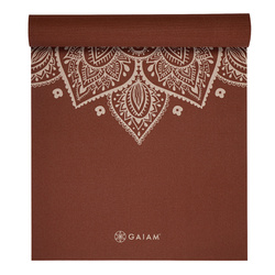 GAIAM MATA DO JOGI INTENSE RUST SUNDIAL FLOWER 5MM 65733