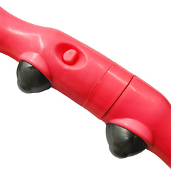 HULA HOOP Z MASAŻEM ALLRIGHT RED