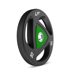 Obciążenie olimpijskie poliuretanowe 15 kg - UpForm