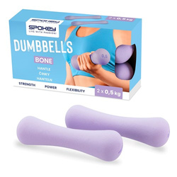 Zestaw hantli neoprenowych Spokey BONE 2 x 0,5 kg