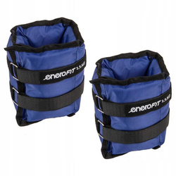 OBCIĄŻENIE NA PRZEGUBY NIEBIESKIE 5KG (2x2,5KG) EB FIT