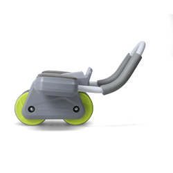 Koło do ćwiczeń HMS KA08 szare 45 cm z automatycznym powrotem