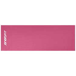 Mata do ćwiczeń fitness jogi 170x60x0,3cm różowa Eb fit