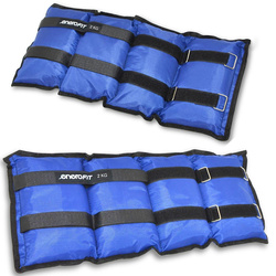 OBCIĄŻENIE NA PRZEGUBY NIEBIESKIE 4KG (2x2KG) EB FIT