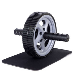 Wałek podwójny Profit z matą szaro-czarny DK 3218N