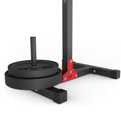 Stojaki pod sztangę z asekuracją i miejscem na obciążenie (2 sztuki) MH-S202 - Marbo Sport