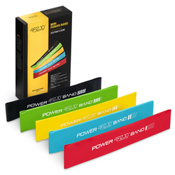 Zestaw 5 gum do ćwiczeń MINI POWER BAND 4Fizjo