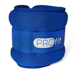 Obciążenia na ręce i nogi Profit Evolution 2x0,75kg niebieskie DK 3310