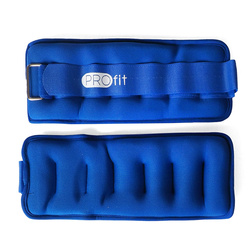 Obciążenia na ręce i nogi Profit Evolution 2x1kg niebieskie DK 3310