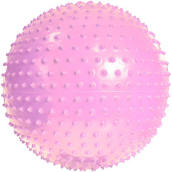 Piłka gimnastyczna z masażem Profit 85 cm różowa DK2104