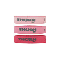 Zestaw taśm THORN FIT LADY resistance textile band set of 3 (one pack)