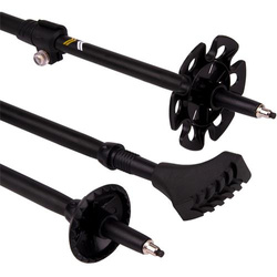 Kije Nordic walking w pokrowcu EVO Enero Pro czarny mat