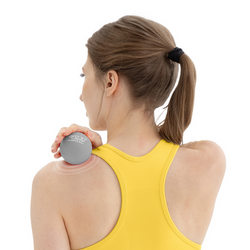 Piłka do masażu Lacrosse Massage Ball szara 4fizjo 