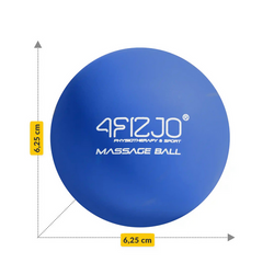 Piłka do masażu Lacrosse Massage Ball niebieska 4fizjo 