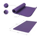 Duża Mata do Jogi Deluxe Fioletowa