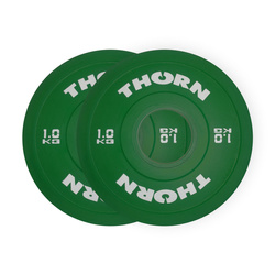 Obciążenie do sztangi THORN FIT Fractional plates 1kg [pair]