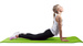Duża Mata do Jogi Deluxe Limonka