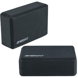 BLOK KOSTKA DO ĆWICZEŃ JOGI CZARNA ENERO FIT