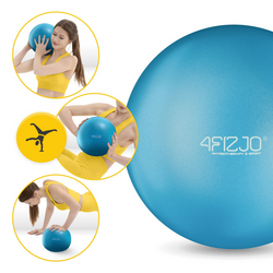 Piłka do pilatesu i rehabilitacji 22 cm niebieska 4fizjo