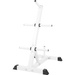 Stojak na obciążenia biały