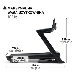 NORDICTRACK BIEŻNIA ELEKTRYCZNA COMMERCIAL LE