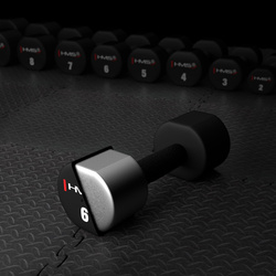 HPT06 2 x 6 KG HANTLE POLIURETANOWE TPU HMS