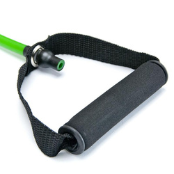 GUMA FITNESS Z UCHWYTAMI ZIELONA